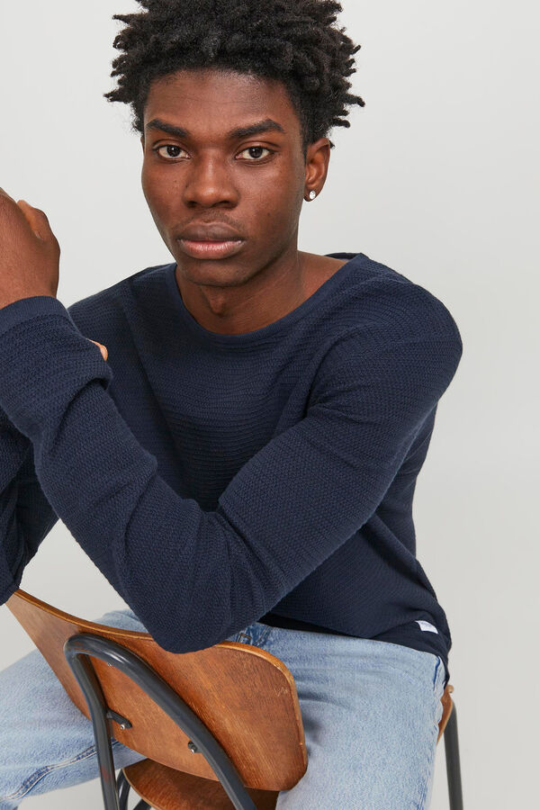Jack & Jones Jersey de punto azul