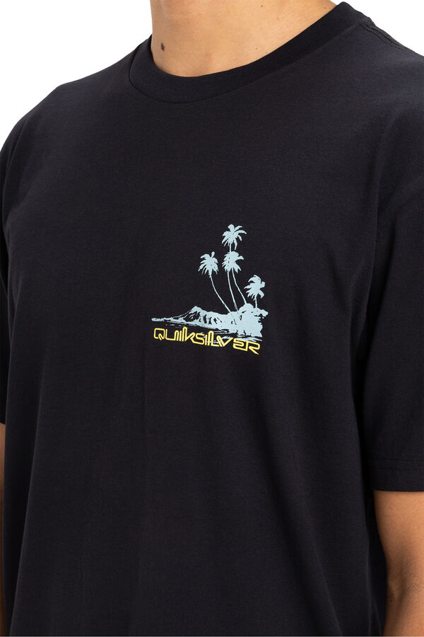 Quiksilver  Camiseta masculina de manga curta preto