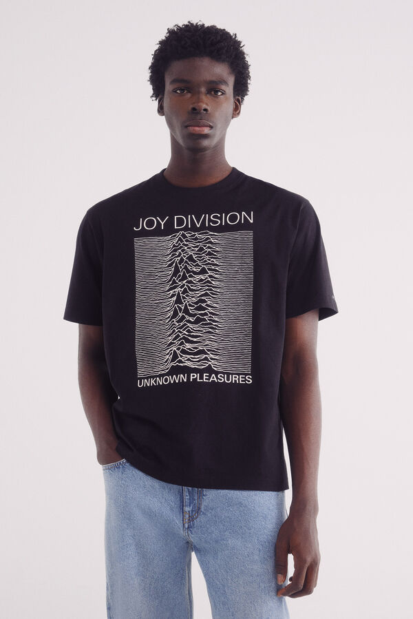 Springfield Camiseta Joy Division negro