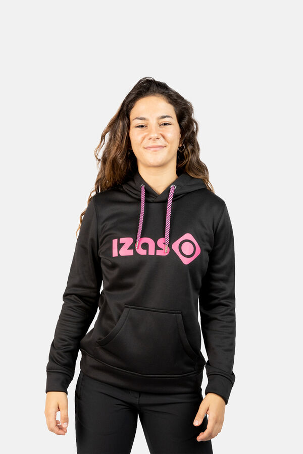 Izas Sudadera con capucha lynx w v3 negro