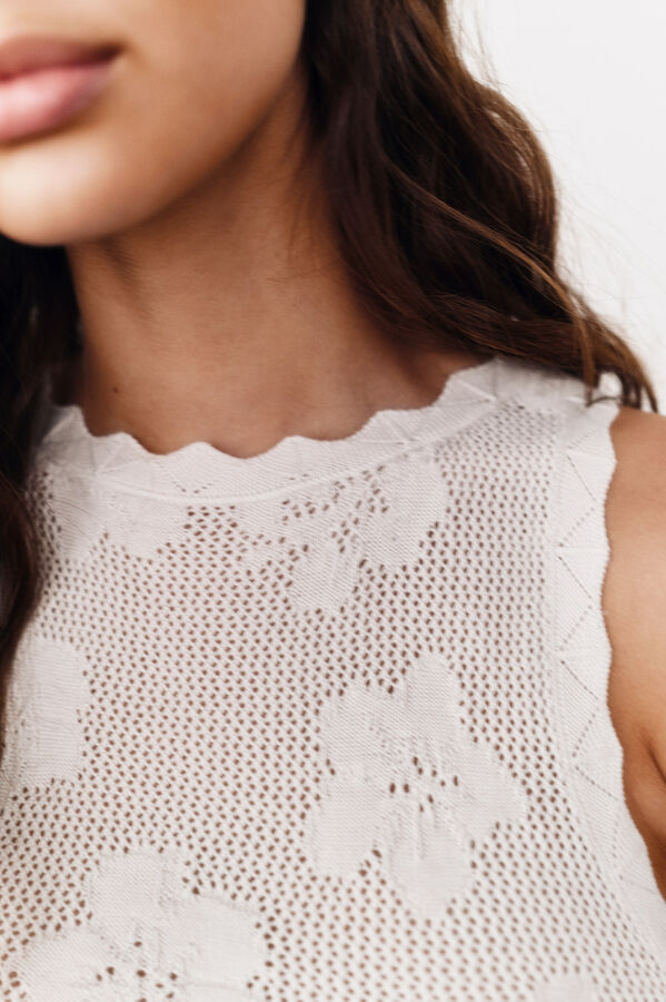 High Spirits Top Meringue estampado