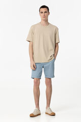 Tiffosi Bermuda Chino Slim Fit azul