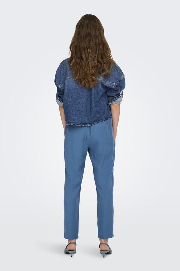 Only Pantal&oacute;n recto azul