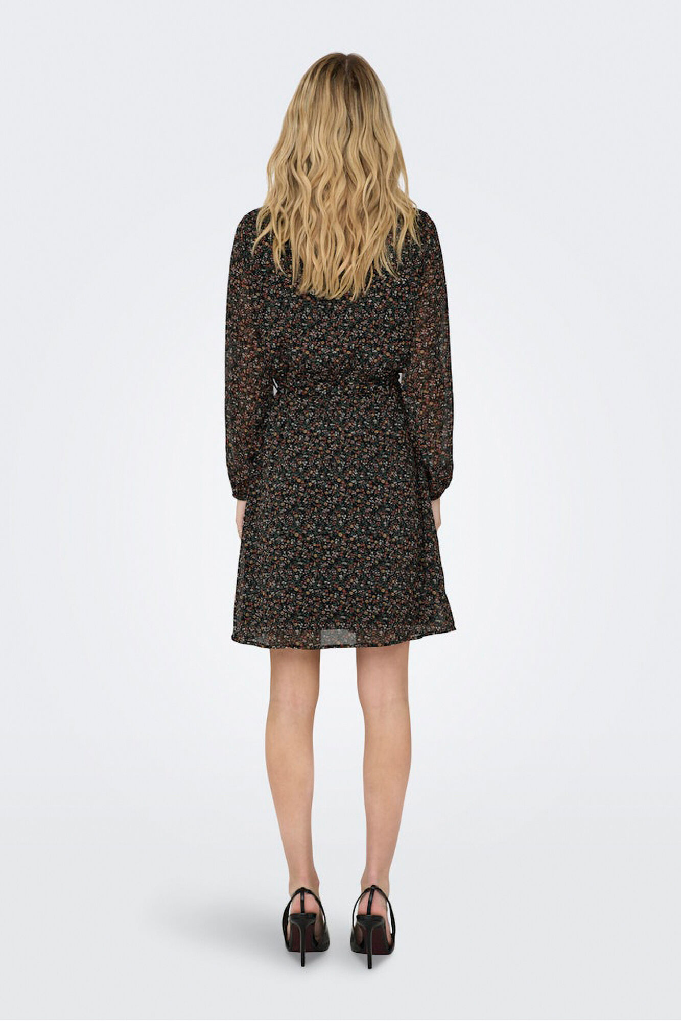 Only Vestido curto de gaze