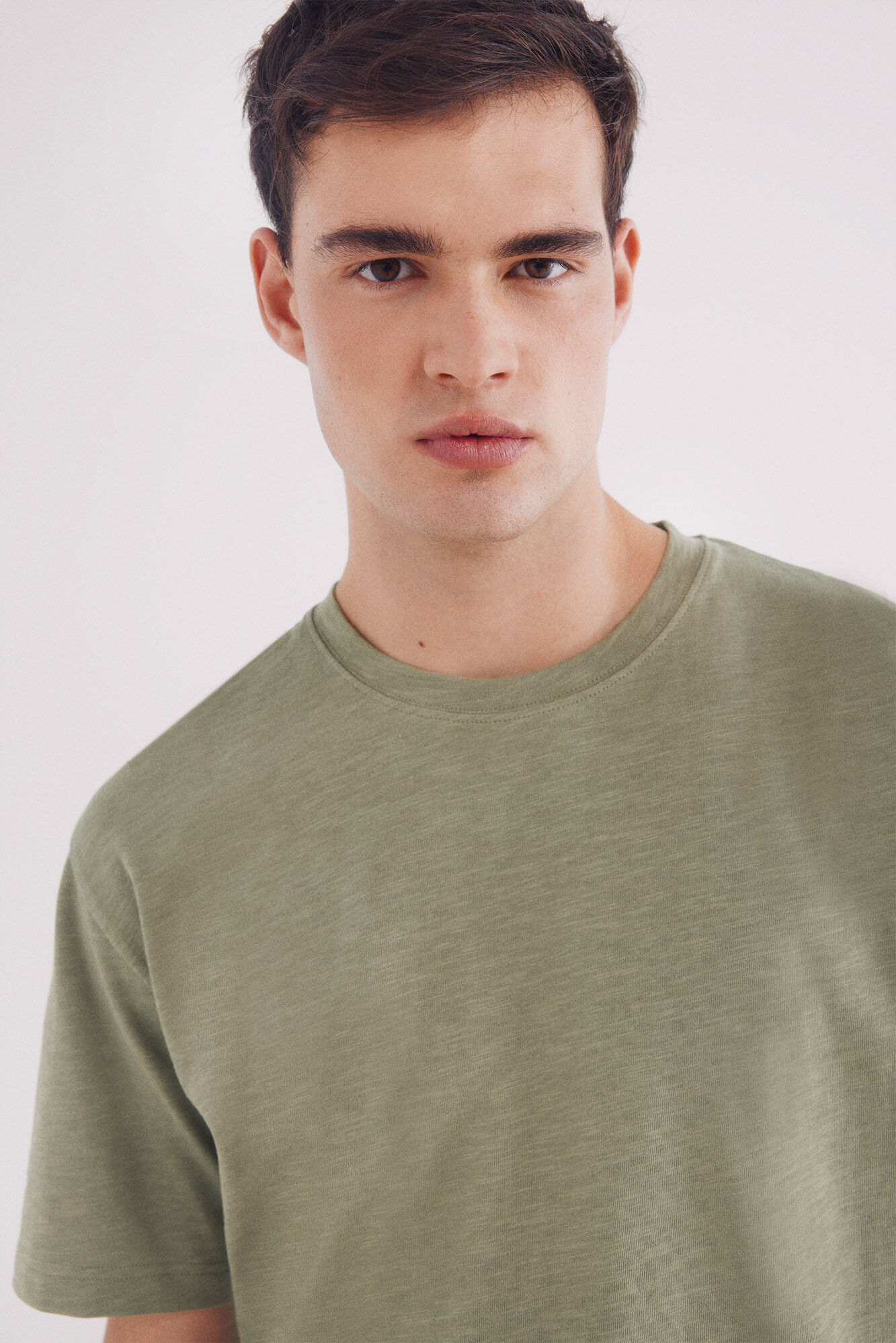 Springfield T-shirt algod&atilde;o slub