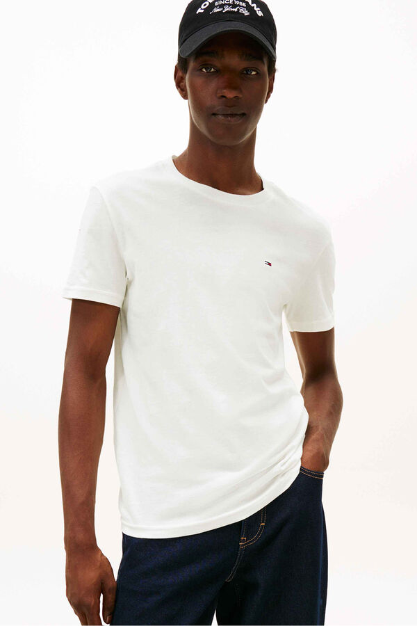 Tommy Jeans Pacote de camisetas slim fit bege