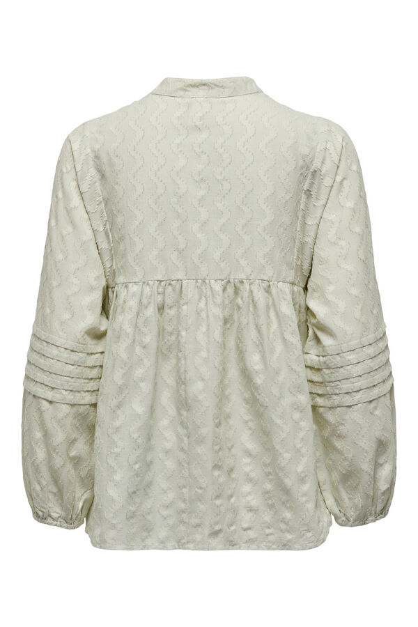 Only Blusa manga comprida  cinzento