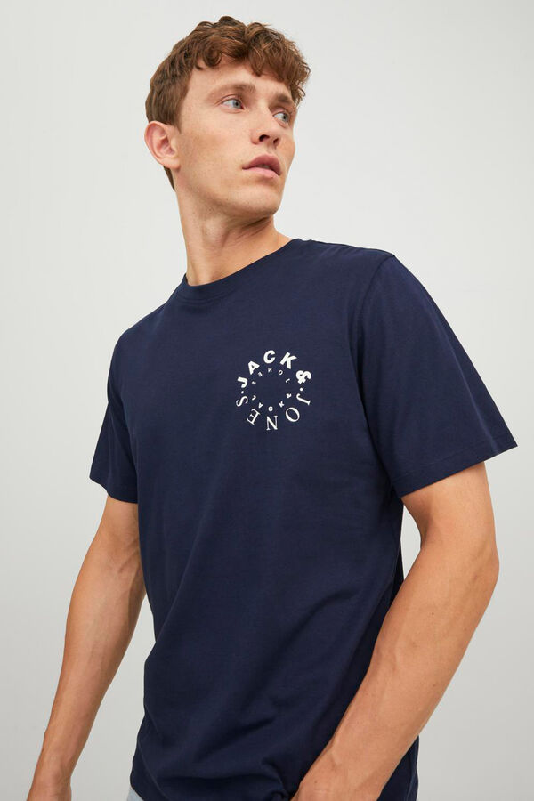 Jack & Jones T-shirt regular fit azul