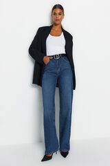Trendyol Jeans regular de mujer azul