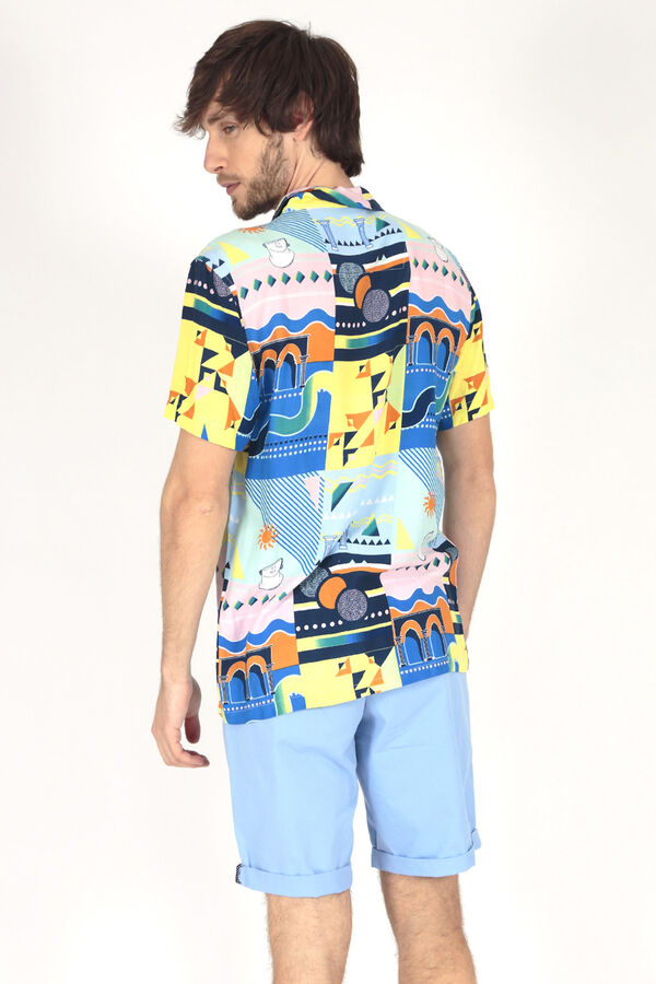 Brave Soul Camisa estampada de manga curta estampado