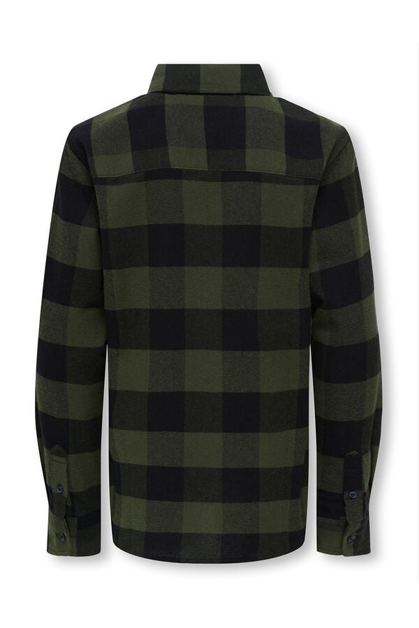 Only & Sons Junior Sobrecamisa de ni&ntilde;o. verde