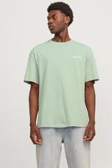 Jack & Jones Camiseta back print verde
