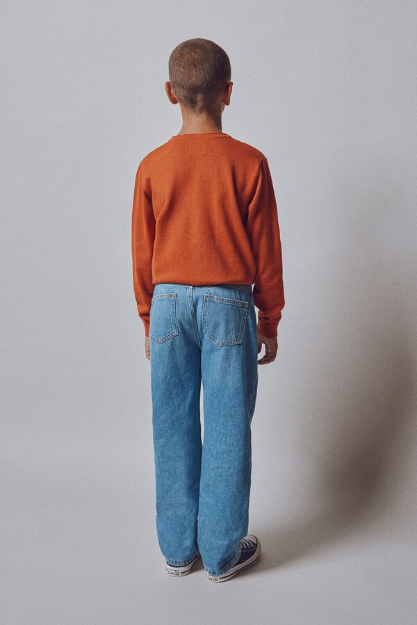 Springfield Kids Pantalon denim skater ni&ntilde;o azul