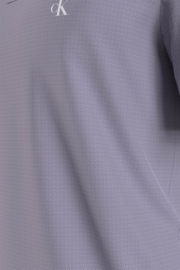 Calvin Klein Polo manga corta hombre morado/lila