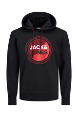 Jack & Jones Sudadera relaxed fit negro