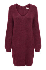 JDY Vestido corto punto morado/lila