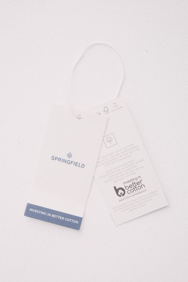 Springfield Camiseta gr&aacute;fica blanco