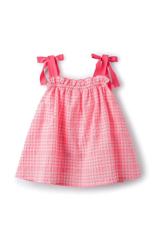 Springfield Kids Top estructura fluor niña rosa