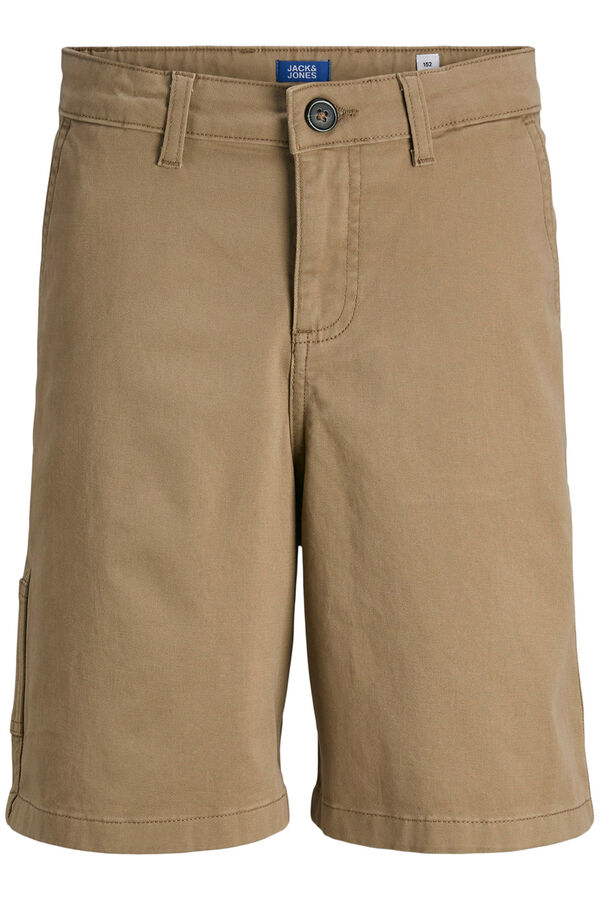 Jack & Jones Junior Bermuda cargo loose fit nude