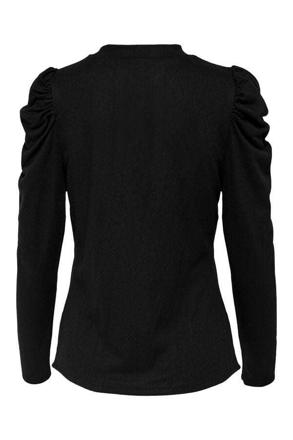 JDY Camiseta manga larga negro