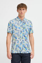 Blend Camisa Manga Corta BHABDEL azul