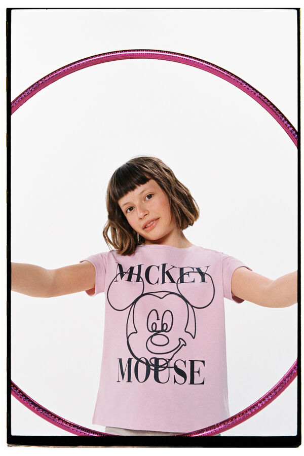 Springfield Kids Camiseta Mickey Mouse ni&ntilde;a rosa