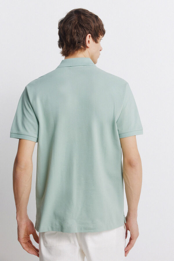 Springfield Polo Springfield b&aacute;sico regular fit verde