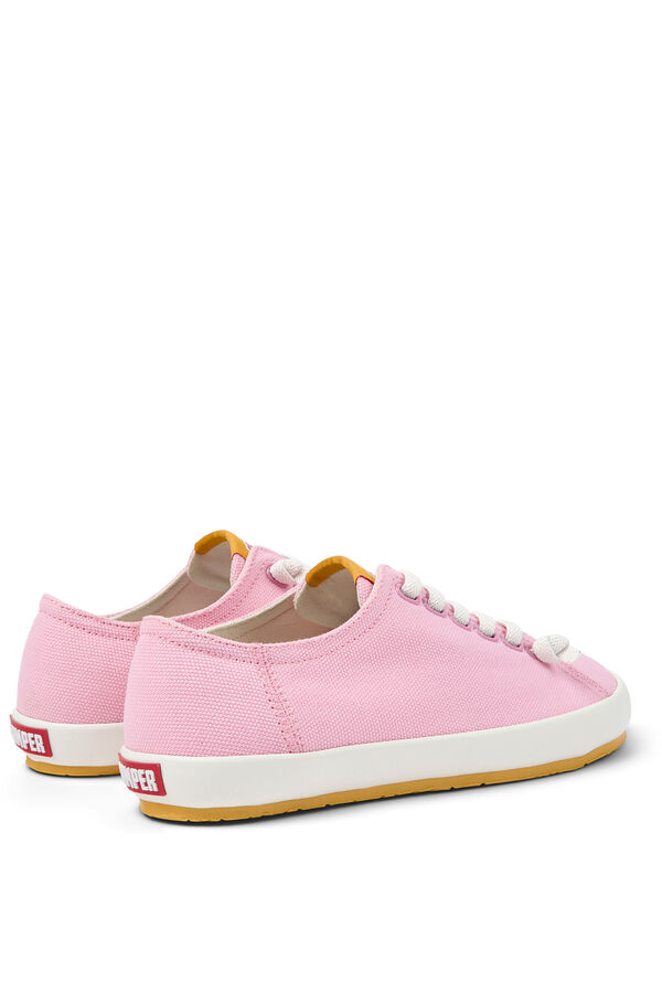 Camper Sabrinas em nobuk azuis para mulher rosa