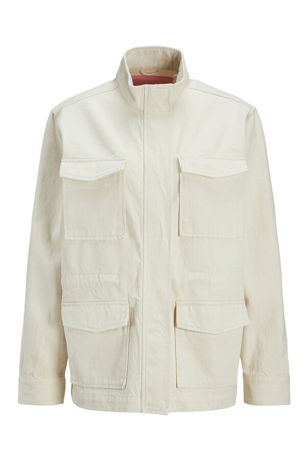 Jack & Jones Parka bolsillos amarillo