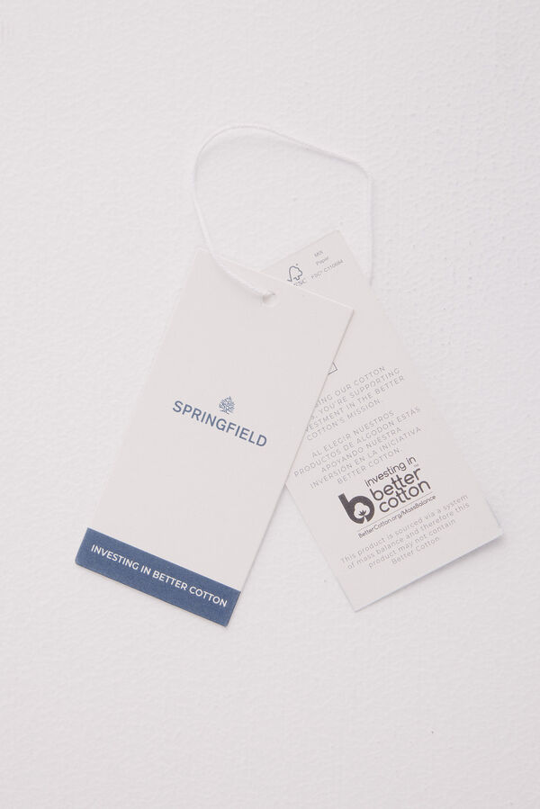 Springfield Polo piqu&eacute; b&aacute;sico regular fit azul