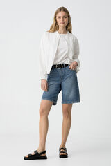 Tiffosi Bermudas vaqueras boyfriend azul