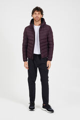 Brave Soul Casaco acolchoado com capuz estampado