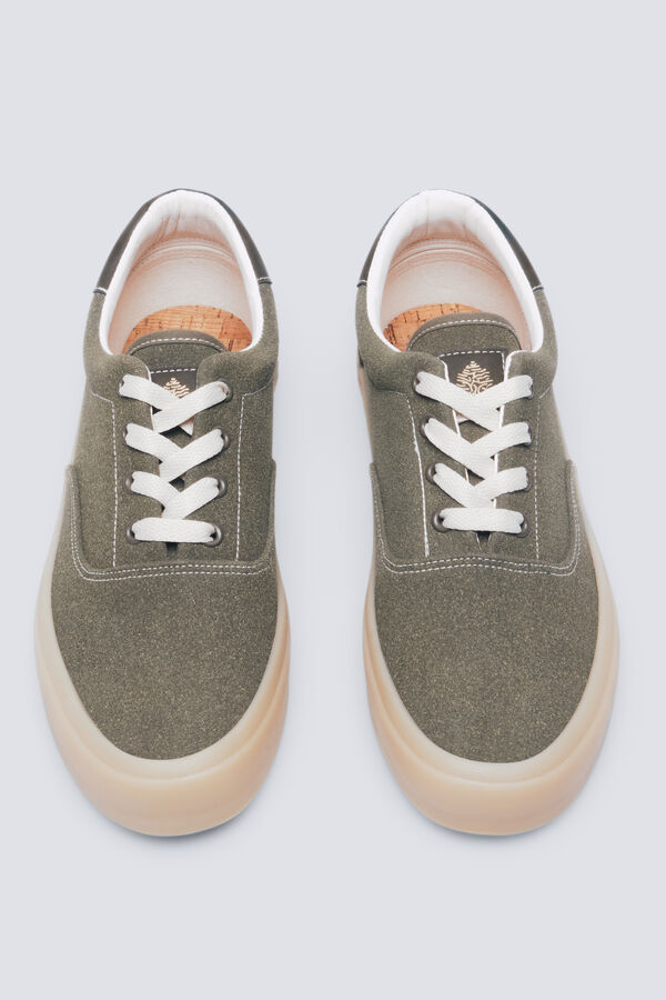 Springfield Zapatilla b&aacute;sica casual verde