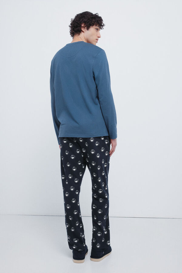 Springfield Pijama longo da Vila S&eacute;samo azul