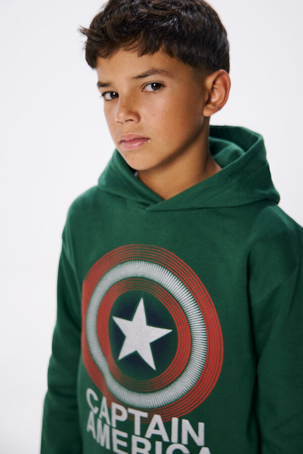 Springfield Kids Sudadera Capitan America ni&ntilde;o estampado