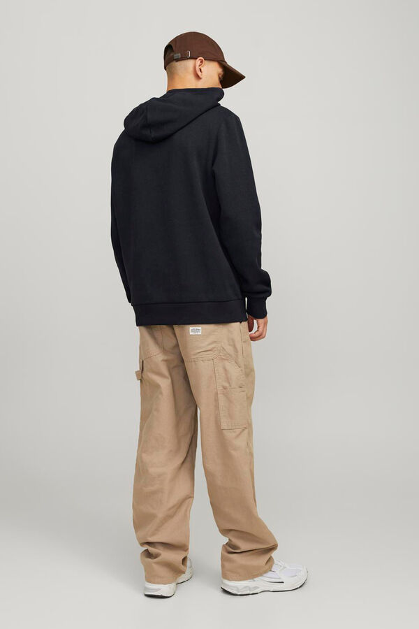 Jack & Jones Sudadera capucha est&aacute;ndar azul