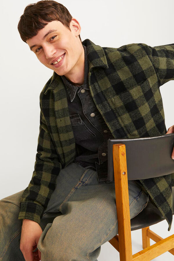 Jack & Jones Camiseta de pelúcia cru