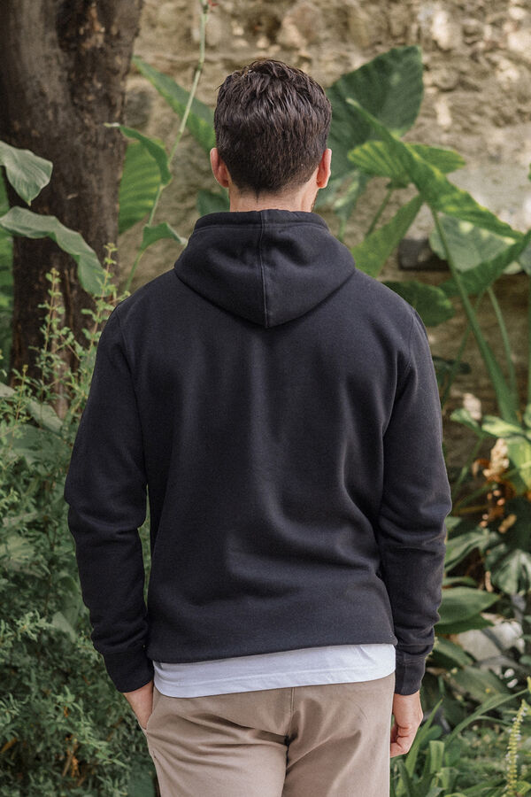 Celopman Sudadera Canguro Con Capucha negro