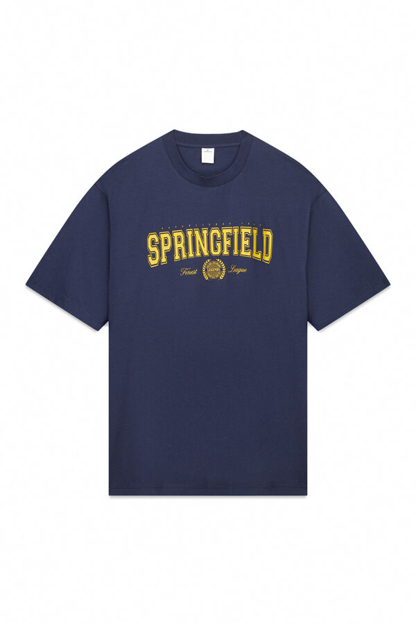 Springfield Camiseta Springfield Track & Field azul