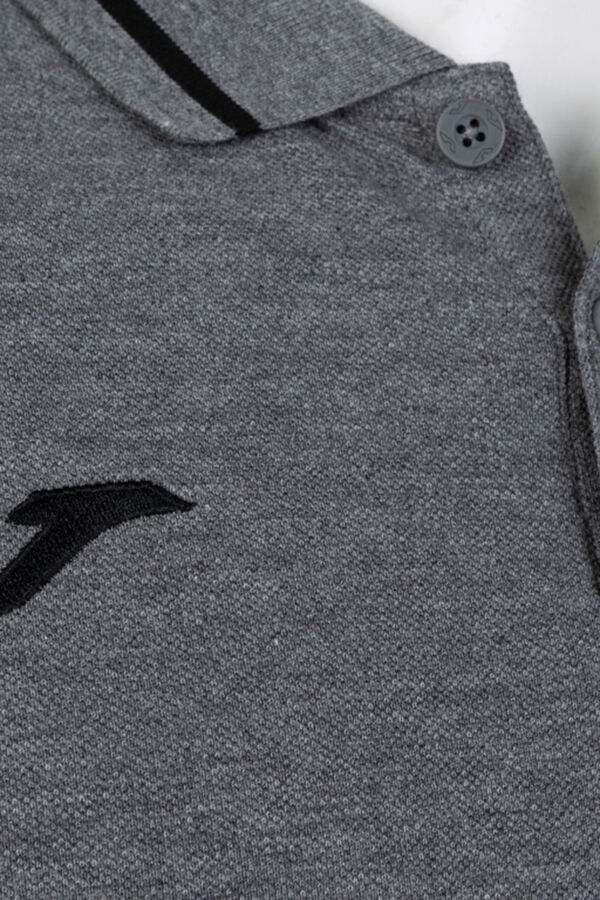 Joma Polo Manga Curta Confort Ii Cinzento Melange cinzento