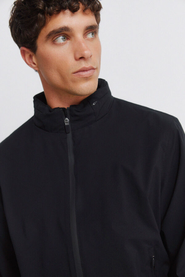 Springfield Casaco t&eacute;cnico preto