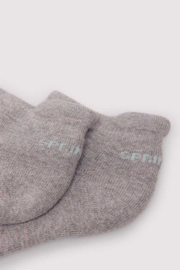 Springfield Meia soquete desportiva cinzento