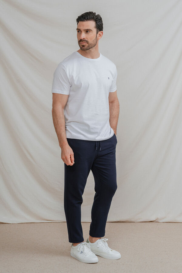 Celopman T-shirt b&aacute;sica branco