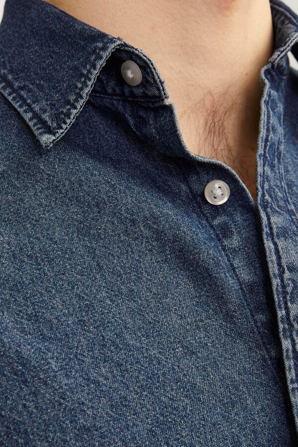 Jack & Jones Camisa vaquera slim fit azul