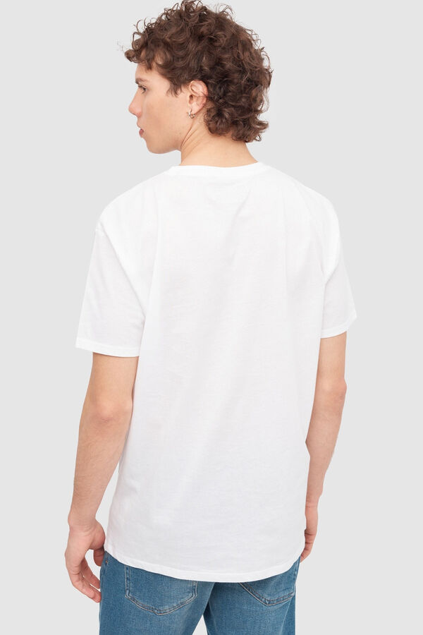Inside Camiseta Estampado Naruto blanco