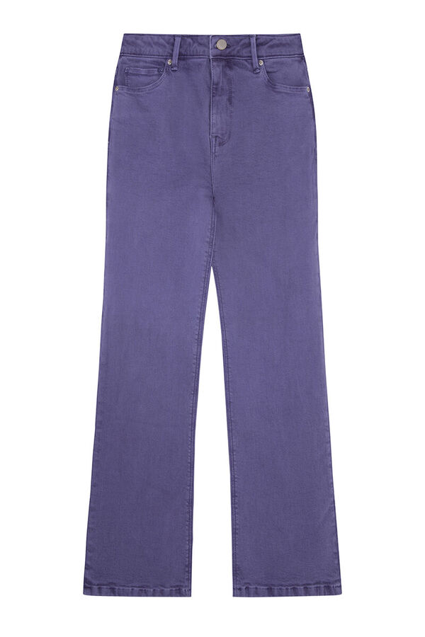 Springfield Jeans Kick Flare Lavado Sostenible estampado