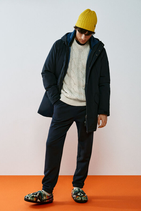 Springfield Parka acolchada térmica navy