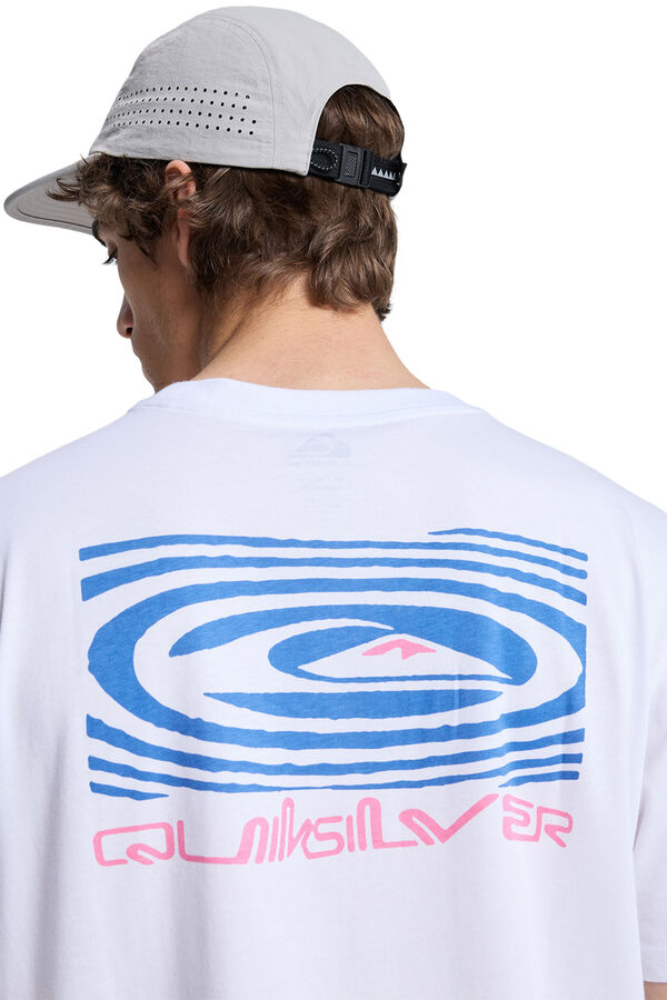 Quiksilver T-shirt manga curta branco