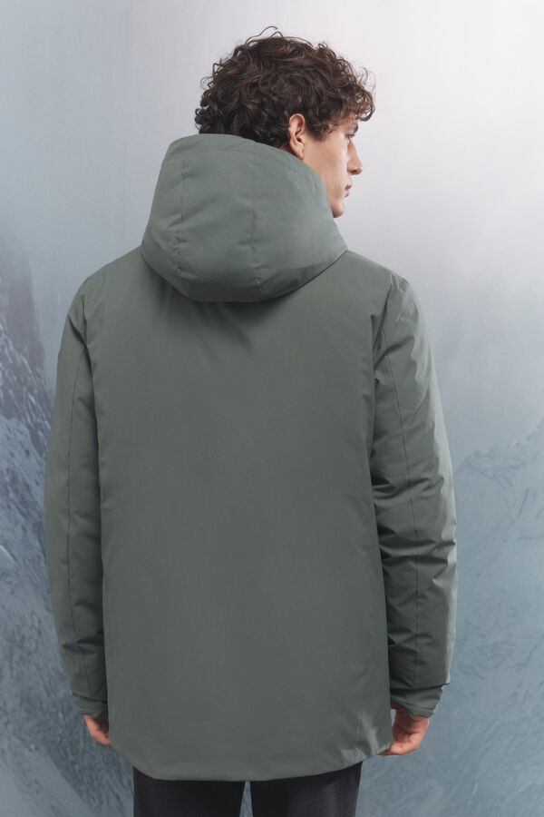 Springfield Parka acolchoada t&eacute;rmica verde