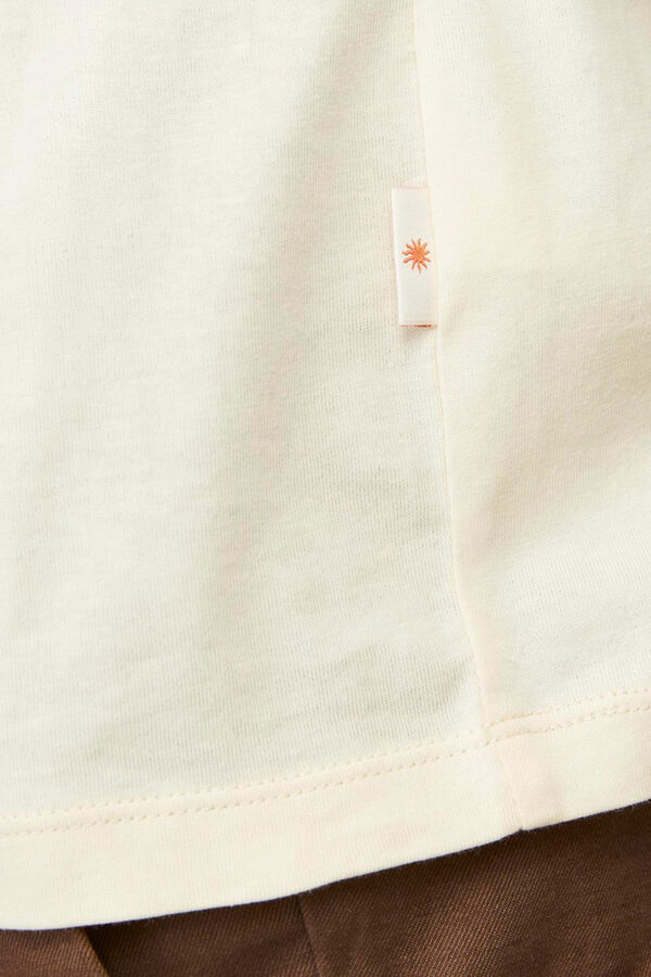 Jack & Jones Camiseta bolsillo estampado blanco